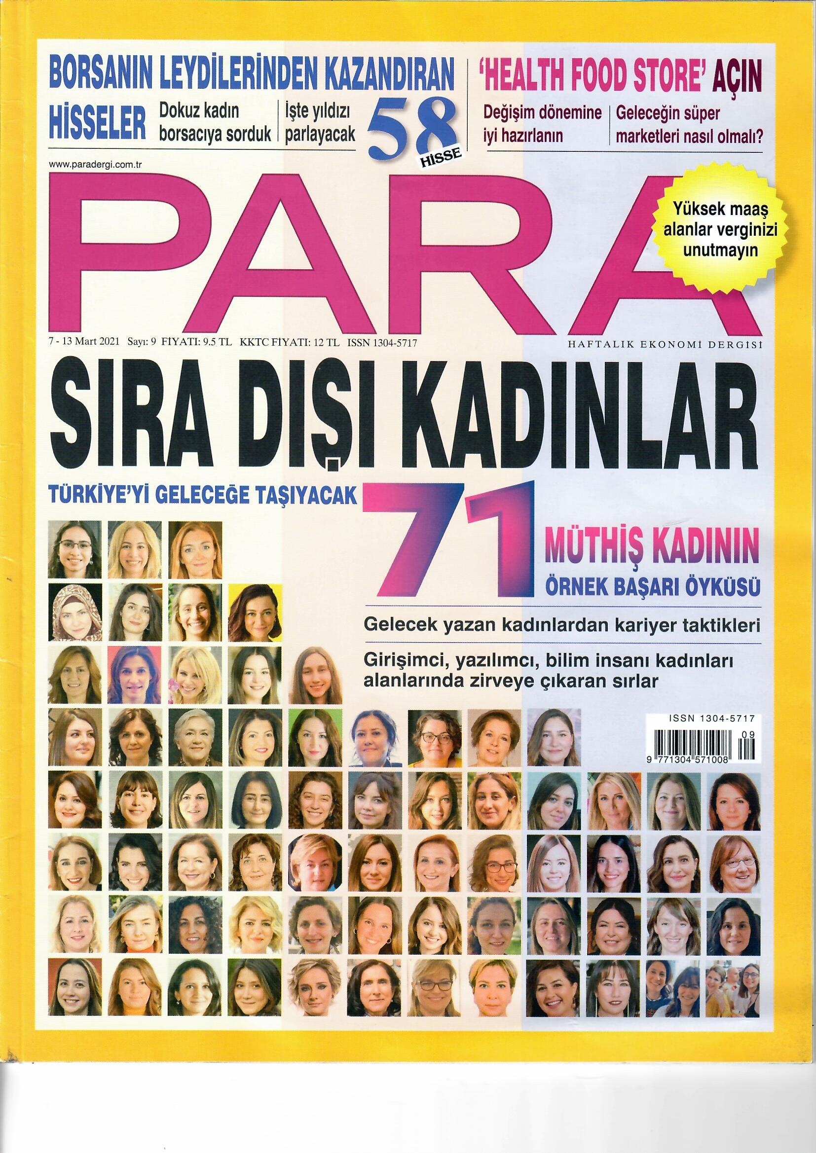 Para Dergisi Mart 2021