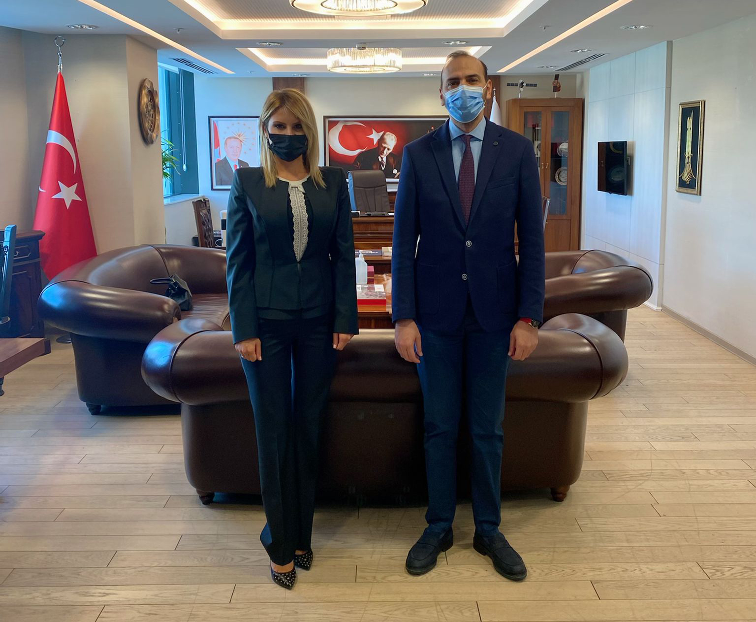 Sağlık Bakan Yardımcısı Sn. Doç.Dr. Tolga Tolunay'ı ziyaret ettik.